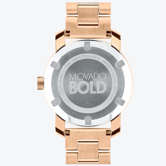 Movado Bold Watch Rose Gold - Picture 3 of 3